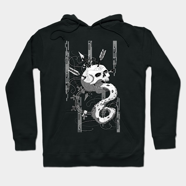 Hellish 2 Hoodie by Nogh.art